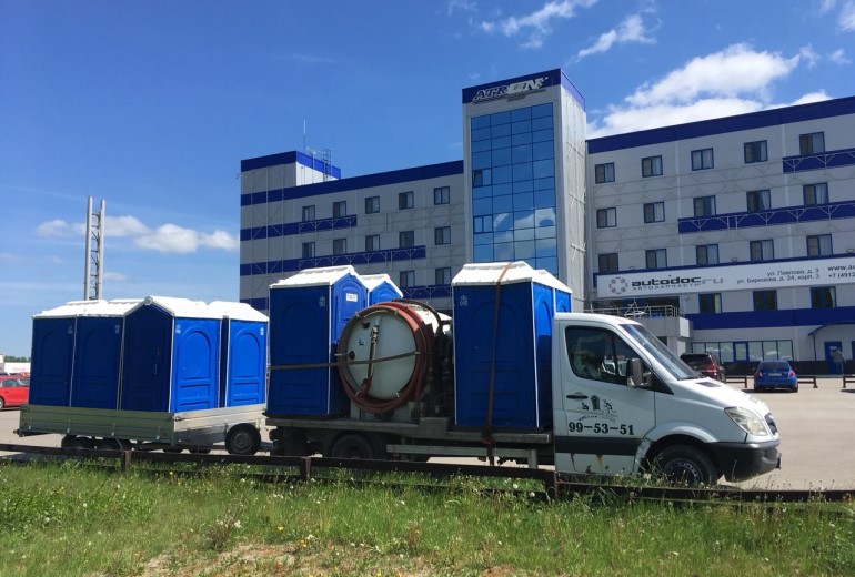 Аренда биотуалетов на корпоратив и выездное мероприятие